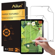 Ailun 2Pack Paper Textured Screen iPad Mini 6/A17 Pro 7th Gen-8.3 Inch picture