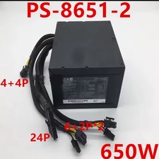650w ATX Power Supply PS-8651-2 (Wires Attached) *originally from razer core... picture