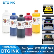 5Colors 1000ML DTG Ink For EPSON SureColor F2000 F2100 F2130 Textile Printer picture