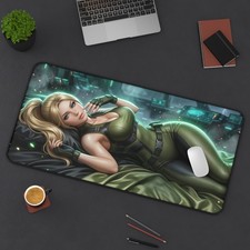 Mortal Kombat Sonya Blade XXL Gaming Mouse Pad Desk Mat Decor picture