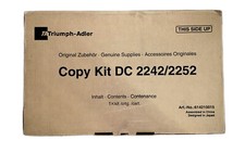 Genuine Toner Triumph Eagle TA DC 2242 2252 / Utax CD 1242 1252 / 614210015 picture