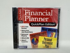 Quicken Financial Planner Win 95, Win 3.1 QuickPlan Edition NEW Sealed picture