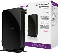NETGEAR Cm500 16x4 DOCSIS 3.0 Cable Modem Max Download Speeds of 680mbps Sealed picture