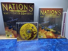 Nations:WWII Fighter Command PC CD combat flight air plane simulation New Sealed picture