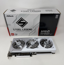 ASRock Steel Legend RX 9060 XT 16GB GDDR6 OC White Graphics Card picture