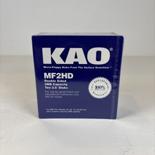 10 KAO MD2D Double Sided Double Density 48 TPI 5.25