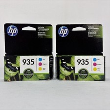 hp 935 Color Ink Cartridge Two Pack Expiration 8/21 picture