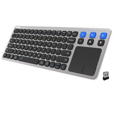 Arteck Universal 2.4G Wireless and Bluetooth Touch TV Keyboard Multi-Device with picture