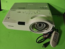 Epson PowerLite 410W LCD Projector H330A short throw various hours picture