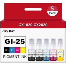 Pigment GI25 GX2020 Ink Refill Bottles Compatible for Canon 25 GI25 picture