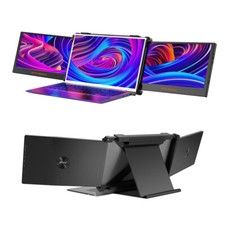 Portable Dual Monitor Screen Tri-Screen Extender Workstation for 13-17.3''Laptop picture