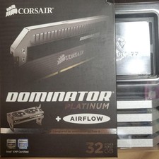 CORSAIR DOMINATOR PLATINUM 32GB DDR3-2666 4x8GB AIRFLOW Memory Kit Untested picture