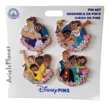 Disney Parks Encanto Isabela Madrigal & Friends 4 Pin Set picture