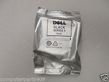Dell T0722 Series 3 Black Hi Cap Ink Cart GENUINE NEW picture