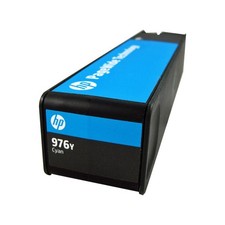 Genuine HP 976Y Extra High Yield Cyan Ink Cartridge PageWide Pro 552 577 picture