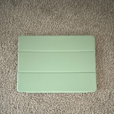 Green Rigid Plastic Folding Folio Tablet Case Freestanding Cover for Tablets picture