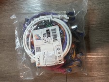 CAT 6a S-FTP Patch Cable, 10 Pack, 10 Colors, 1.0M - 3.28 FT (10 PK), Ethernet picture