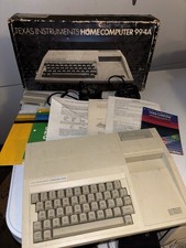 Texas Instruments TI 99/4A Computer W/ Original Box - Untested picture