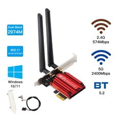AX3000 WiFi 6 PCIe WiFi Card for Desktop PC Intel Bluetooth 5.2 Adapter picture