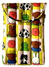 BAGGU MIFFY & FRIENDS Puffy Laptop Sleeve Quilted Nylon Envelope 15