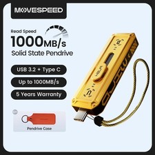 MOVESPEED Flash Drive 1TB 2TB 1090MB/s Solid State Pen Drive USB3.2 Gen 2 Type C picture