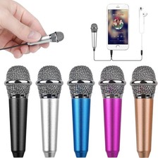 Uniwit Mini Portable Vocal/Instrument Microphone for Voice Video Silver picture