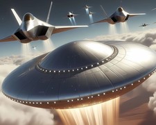 Mouse Pad Aliens invasion UFO's  Are Real I Believe Now This Photo Proves it picture