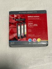 Office Depot Reman Ink Cartridge, Compare To Canon CLI-251, Color (C/M/Y) picture