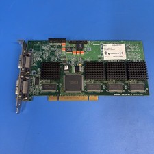 Matrox G200 MMS G2+QUADP-PL-9 32MB PCI Quad Monitor Video Card Untested picture