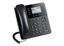 Grandstream VoIP Six Desk Phones One Conference Phone Original Boxes Low Hours picture