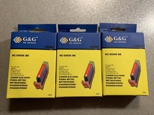 G&G Black Ink Cartridge NC-00006 BK For Canon Series Expired picture