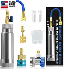 R134A & R1234YF & R410A AC Oil Dye Injector Kit with R134A Quick Coupler R1234Y picture