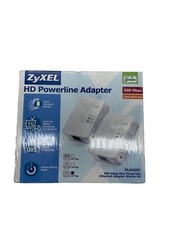 Zyxel PLA4201 Kit - HD Powerline Adapter 500 Mbps -  Ethernet Adapter Ships Free picture