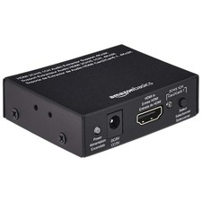 Amazon Basics HDMI to HDMI Audio Extractor Splitter 4K@30Hz Black picture