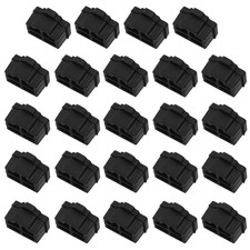 24 PCS RJ45 Dust Covers - Silicone Ethernet Hub Port RJ45 Plugs Protector Sto... picture