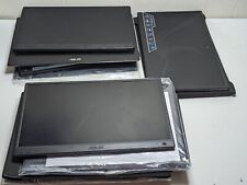 Lot of 10 ASUS Portable Monitors & 6 Soft Cases MB166C MB169C+ - PARTS - picture