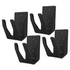 Reusable Plastic Wall Mount Barcode Scanner Holder Universal Black Bracket picture