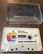 Apple Computer Inc Cassette Star Wars / Star Trek A2T0002X 1978 600-2013-00 picture