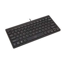 SR Mini Keyboard Wired Thin Light 78 Keys USB Multimedia Small for Pc Computer picture