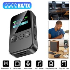 3-in-1 Bluetooth 5.4 Adapter Wireless Receiver Transmitter MP3 Player 3.5mm Aux picture