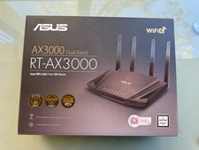 BOX INTACT 2019 Asus RT-AX3000 Dual Band Smart Wi-Fi 6 Router New Open Box picture