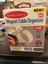 AS SEEN ON TV DOOHICKEY MAGNET CABLE ORGANIZER 3.3 FEET - NEW INBOX  picture