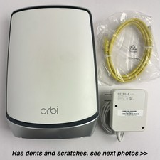 NETGEAR Orbi ( RBR850 ) Tri-Band WiFi 6 Mesh Router, With Adapter And Ethernet picture