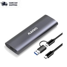 M.2 NVMe SSD Enclosure - 8TB Tool-Free USB C Adapter for Ultra-Fast Transfers picture