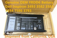 Genuine YRDD6 Battery Inspiron 5591 7586 5491 5481 5482 5485 3310 2-in-1 15 3582 picture