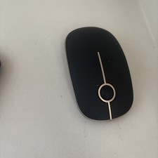 Jelly Comb 2.4G Slim Wireless Mouse with Nano Receiver MS001 Black and Gold picture