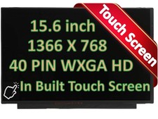 HP 15-fd0123dx LCD Touch Screen Assembly 15.6'' HD 40pins NT156WHM-T04 V8.0 New picture