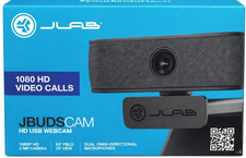 JLAB JBUDS CAM WJBCAMRBLK124, USB Webcam-2k/1080P HD-two Microphones-BLK-NEW picture