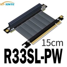 PCI-E 3.0x16 Riser Extension Cable Graphics Card PCI Express 16x Extender SATA picture