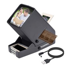 TCNEWCL 35mm Slide and Film Viewer, Negative Scanner, Desk Top Medium, Black picture